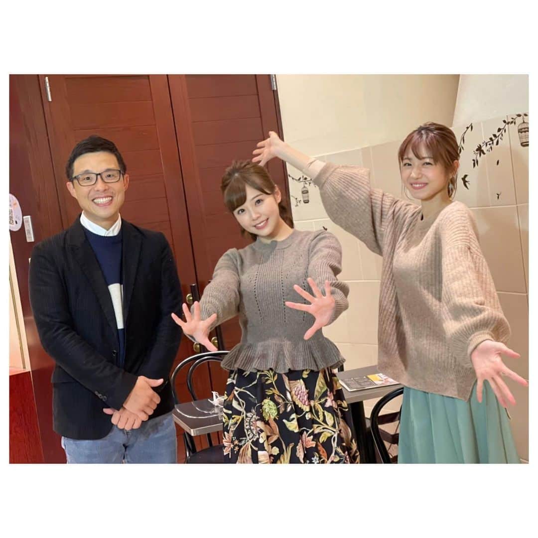 のインスタグラム：「CBCテレビ「まちいち」特番✨  【夜のまちイチ 中村静香&川村那月と行く 友達に教えてあげナイト~!】  若狭敬一アナ、中村静香さんと一緒に、思わずお友達に教えたくなっちゃう名古屋スポットをご紹介♪  なんと今回もほろ酔いです…🥴🍻笑  CBCテレビ 1/10 24:50〜 SBCテレビ 1/10 25:20〜  放送地域の皆様、是非ご覧下さい☺️🙏💕  #まちいち #夜のまちイチ #CBCテレビ #名古屋 #名古屋グルメ #名古屋めし #友達に教えたくなるスポット #中村静香 さん #若狭敬一 アナ #川村那月 #ほろ酔い旅🍻✨  今回の衣装も @hm さんです🙇‍♂️❤️❤️」
