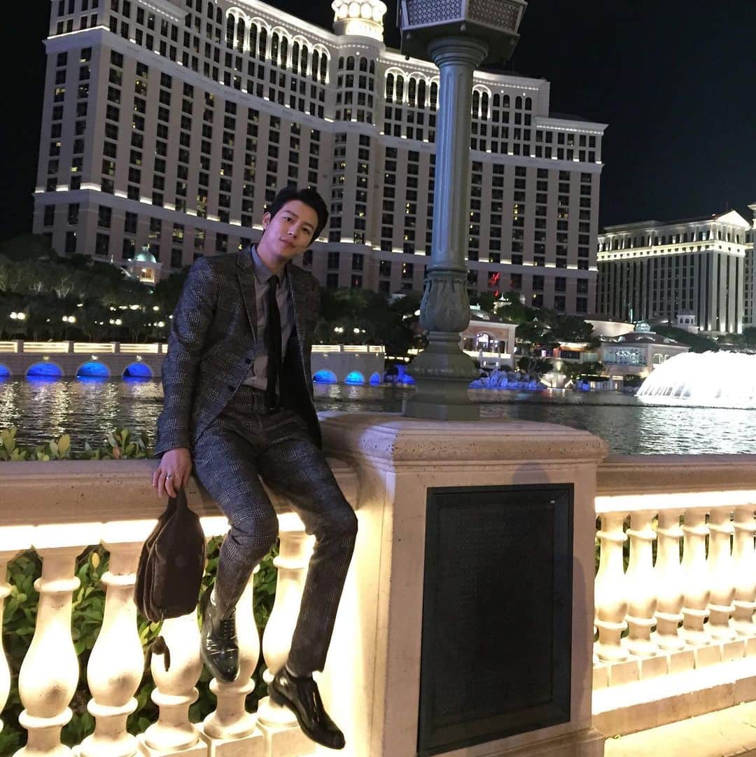 シン・ジフンのインスタグラム：「또 가고싶다✈️  in Las Vegas」