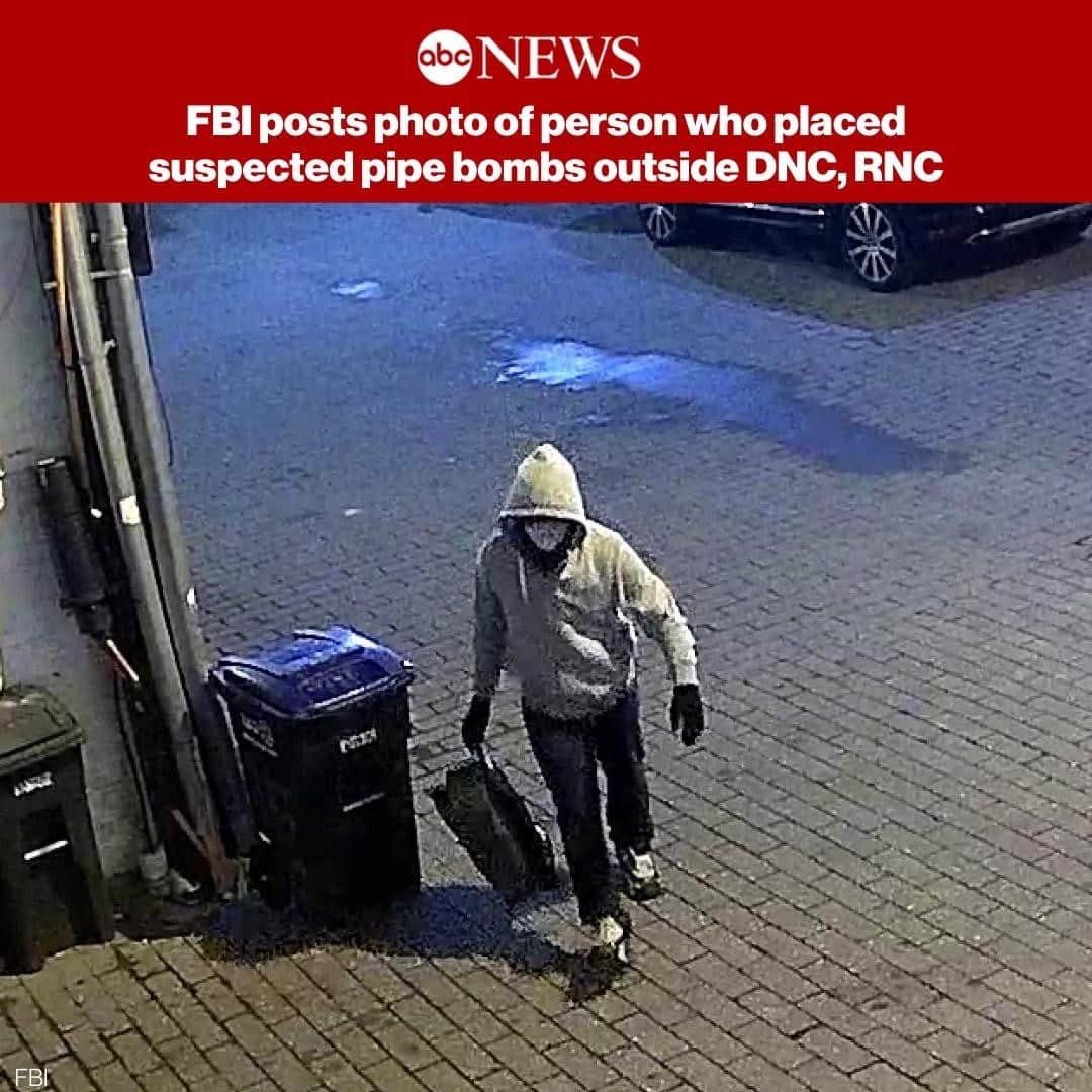 ABC Newsさんのインスタグラム写真 - (ABC NewsInstagram)「The FBI has posted a reward of up to $50,000 "for information leading to the location, arrest, and conviction of the person(s) responsible for the placement of suspected pipe bombs in Washington, D.C., on Wednesday, prior to the U.S. Capitol protests. MORE AT LINK IN BIO.」1月8日 15時17分 - abcnews