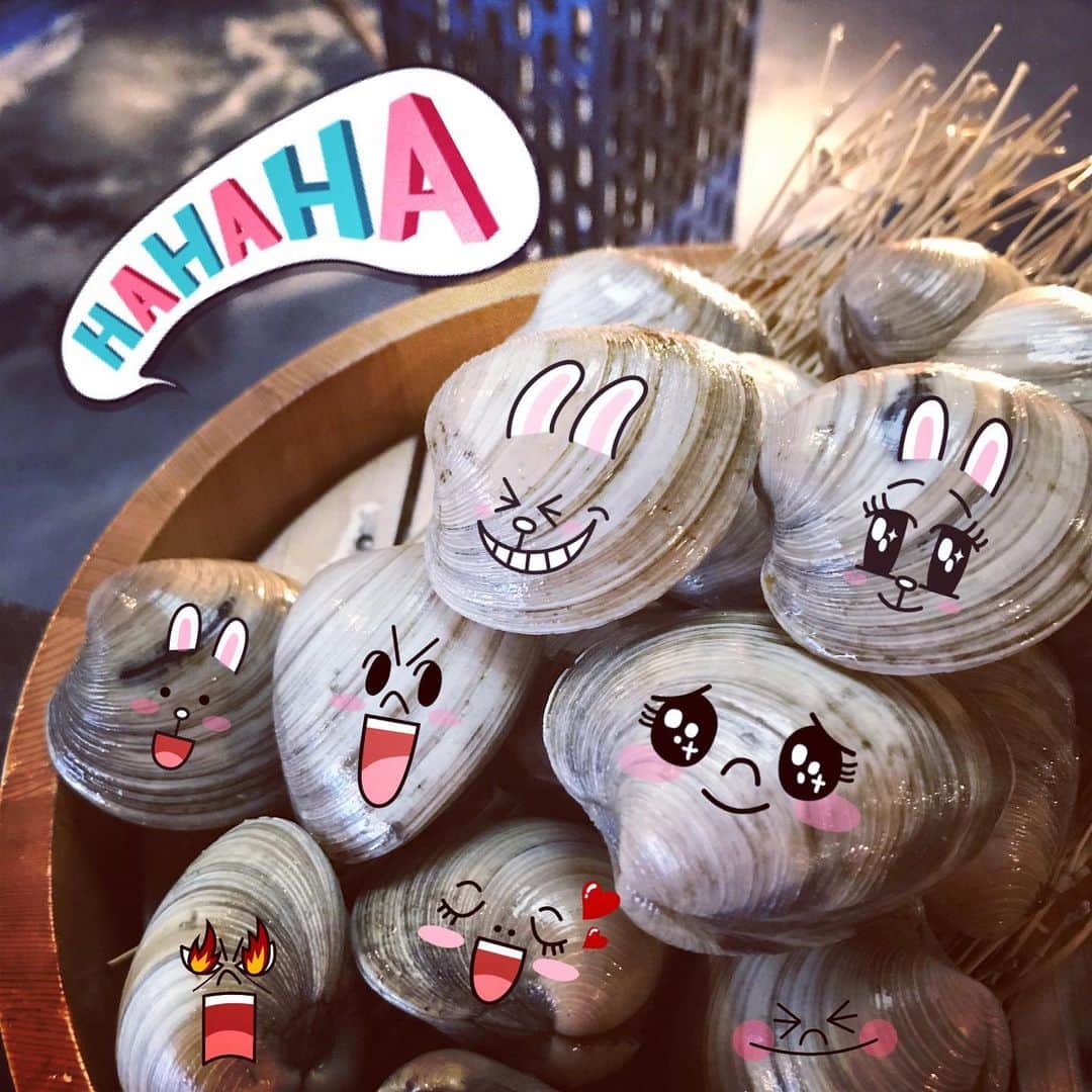 のインスタグラム：「まいど九州魂（くすだま）天王寺店です！  ホンビノス貝！入荷しました！ 食べに来てくださ〜い！  寒いですね〜 こりゃ晩御飯はモツ鍋ですね〜  ご来店、お待ちしてます！  #阿倍野居酒屋 #阿倍野グルメ #天王寺グルメ #もつ鍋とハイボール #馬刺しと焼酎 #炭火焼きと焼酎 #餃子とビール #活き貝と日本酒」