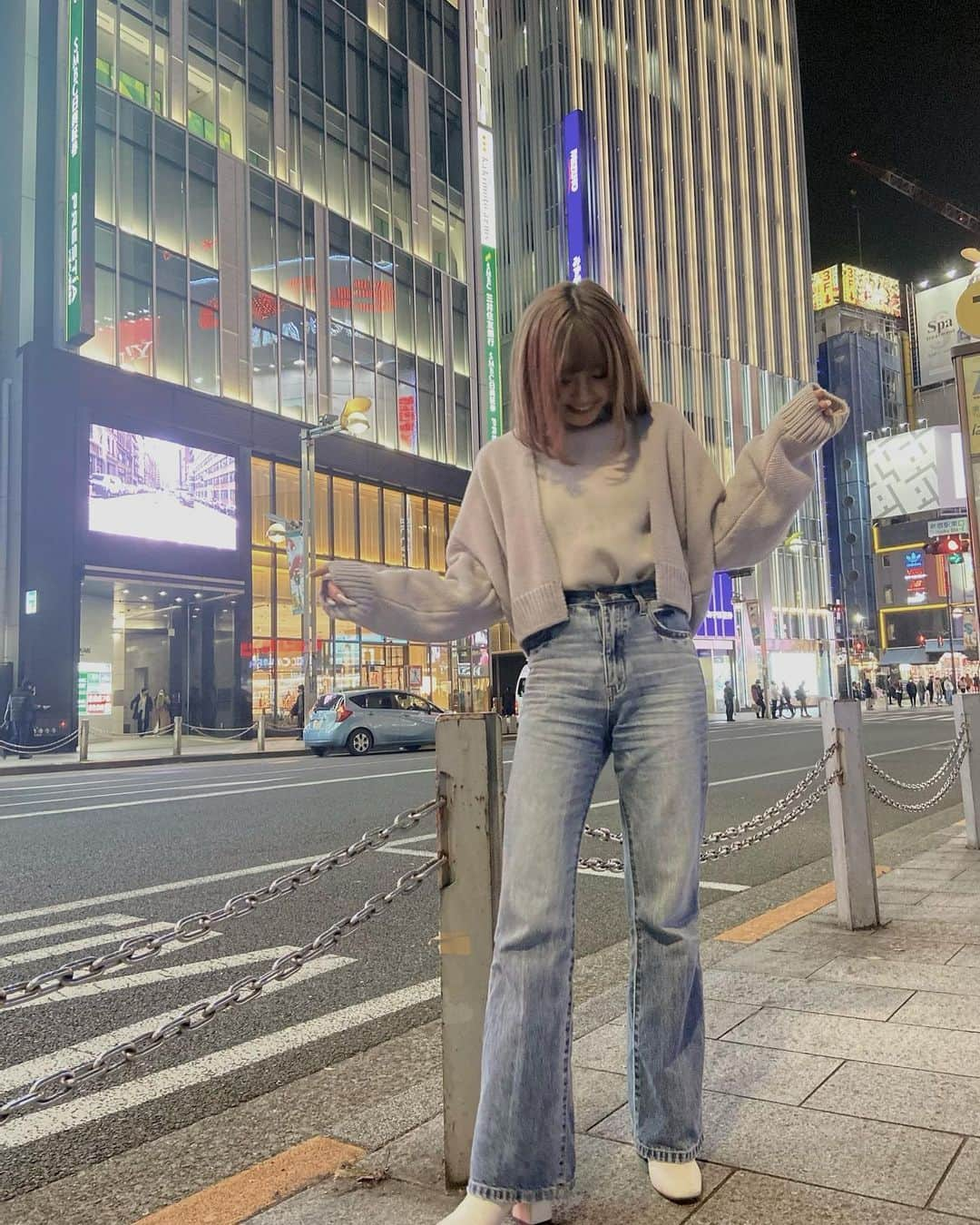 れいたぴさんのインスタグラム写真 - (れいたぴInstagram)「♡  プチプラコーデの日だった#たぴメーカー  outer  @fifth_store tops  GU bottom  GRL sole  GU  春にも使えるこのカーディガン今なら60%OFFで買えるよ！！❤︎  #fifth　#fifthtl　#フィフス #ローゲージショートニットカーディガン」1月8日 17時08分 - _reistagram._