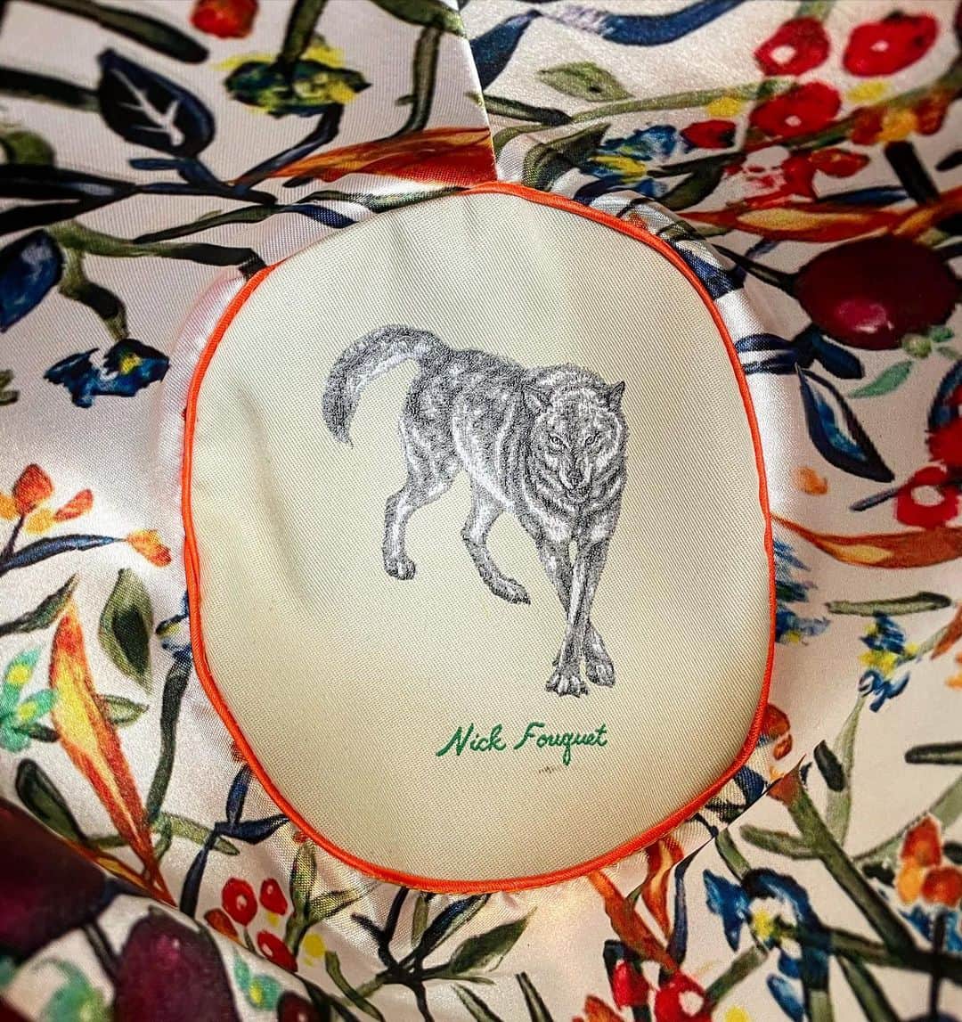Nick Fouquetのインスタグラム：「New year New Liner 🐺 2021 the year of the wolf... let’s be wild and free. Wolf artwork by the one and only @cubatornado and liner wall by my amigo and collaborator @federicocurradi   2021」