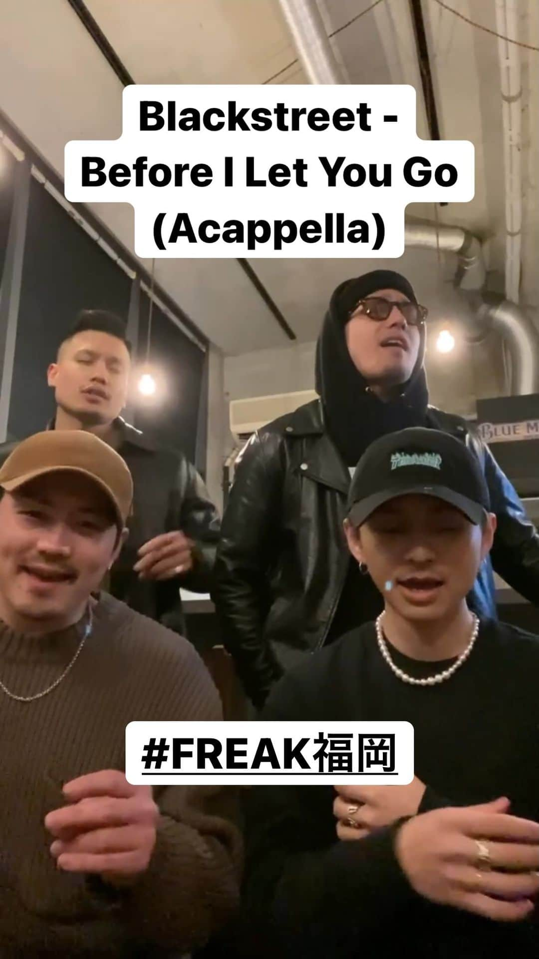 中垣悟のインスタグラム：「Blackstreet - Before I Let You Go (Acappella) . #FREAK福岡 #vocalband #japanese #vocal #songcover #vocals #voice #talent #sing #bestvocals #song #musician #covermusic #bestsinger #japanese #coversong #topvocalist #singers #musicawards #hotvocals #americanidol #americangottalent #vocals #coversong #lovelyvocals #goldenbuzzer #thegoodvoice  #americanmusicawards #themusicals #goodmusic #damnvocal #musiclife #bestvocals #bestvocals  @teddyriley1」