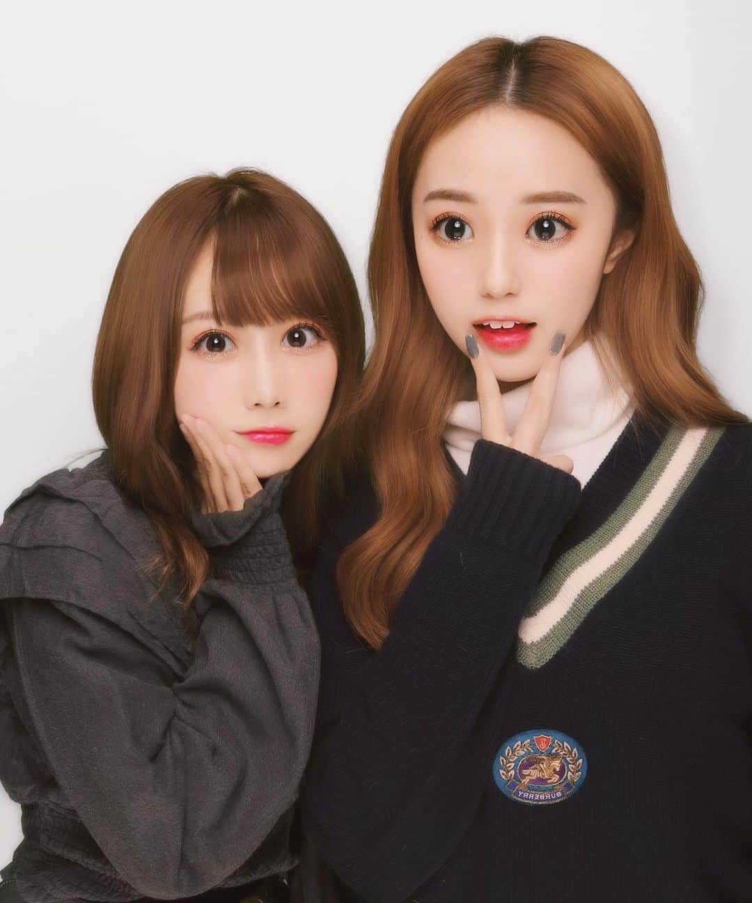 きりたんぽさんのインスタグラム写真 - (きりたんぽInstagram)「綾ちゃんと遊んだぁ🥰💞 本当に面白いww  すいますぇぁん難しすぎ。 片目ガン開きしちゃったもん」1月8日 20時13分 - kiritampopopo