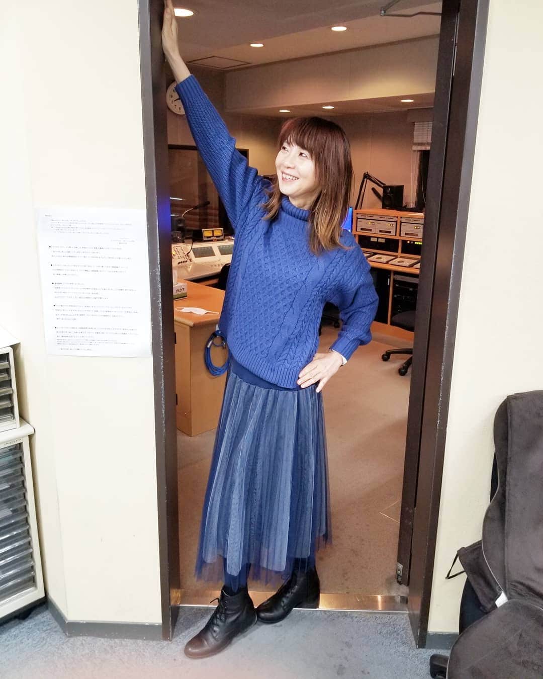 谷口キヨコさんのインスタグラム写真 - (谷口キヨコInstagram)「今日のキヨコ♥️②このセットアップ、ネットで買いましたわ。安かったのよ、安かったんだけど、着てみたらおかしなところが…わかるかな☺️ #谷口キヨコ  #きよぴー  #セットアップ #チュールスカート」1月8日 20時54分 - kiyokotaniguchi