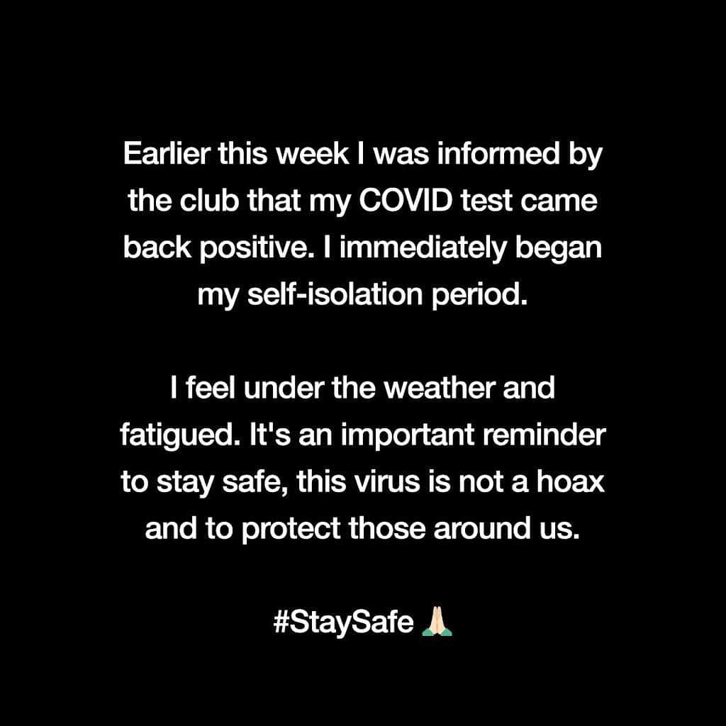 ティム・クルルのインスタグラム：「#staysafe 🦠」
