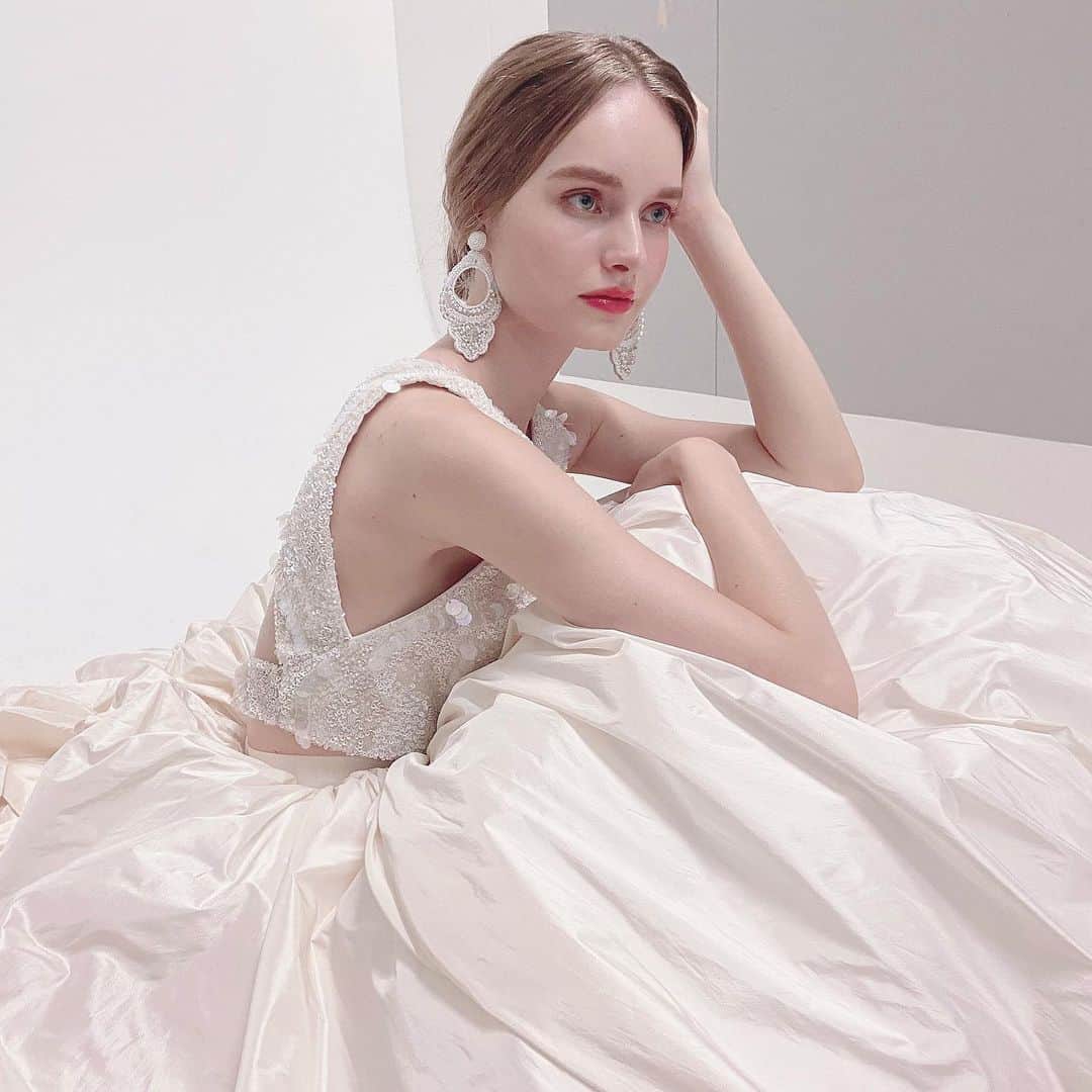 のインスタグラム：「weddig photo  dress @takamibridal_costume  #takamibridal #bridal #wedding」