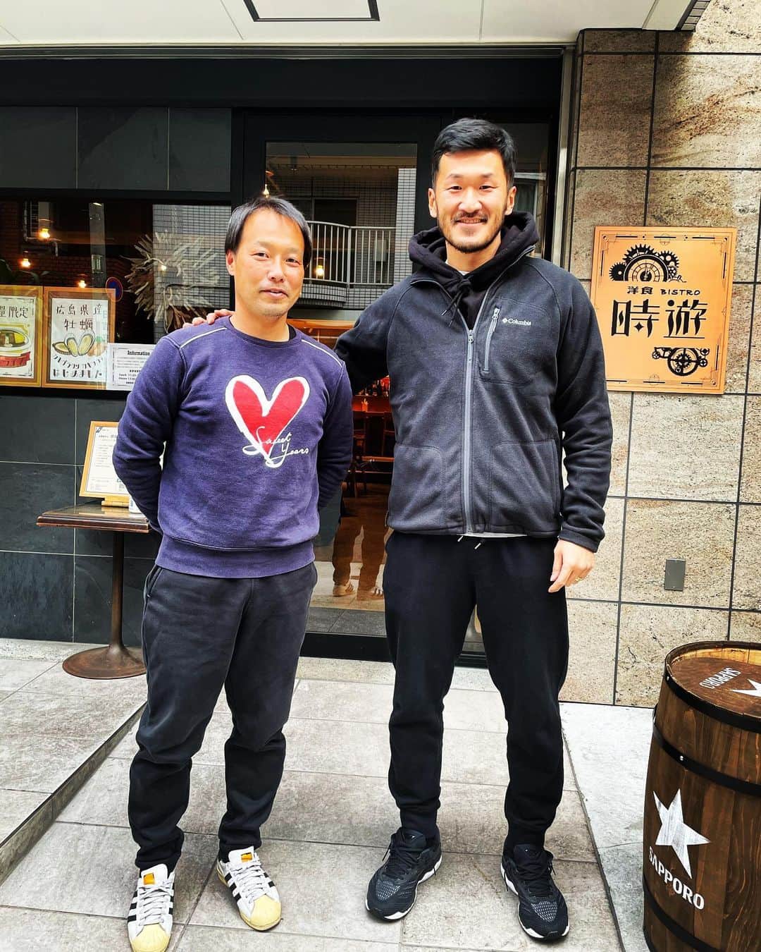 富澤清太郎のインスタグラム：「りょういちさん、また！」