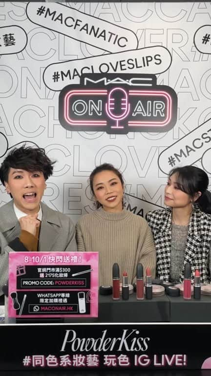 M·A·C Cosmetics Hong Kongのインスタグラム