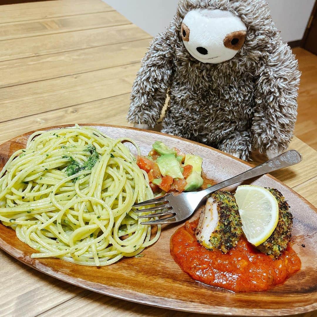 脇田唯のインスタグラム：「🍝 おいちぃ」