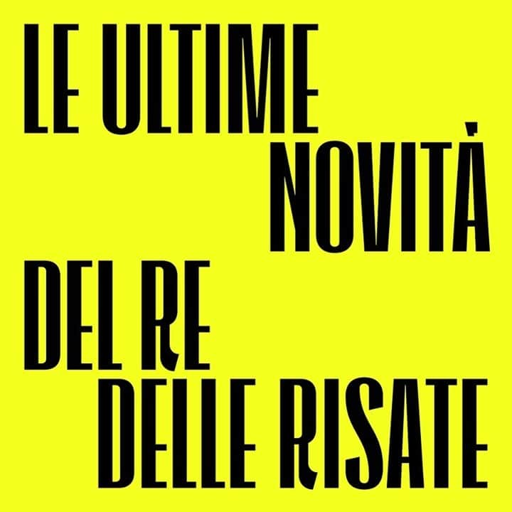 myfontsさんのインスタグラム写真 - (myfontsInstagram)「📷 by @aidancooke: ITA ⇆ ENG “The latest news from the King of Laughter”  Ridolini.」1月8日 23時51分 - myfonts