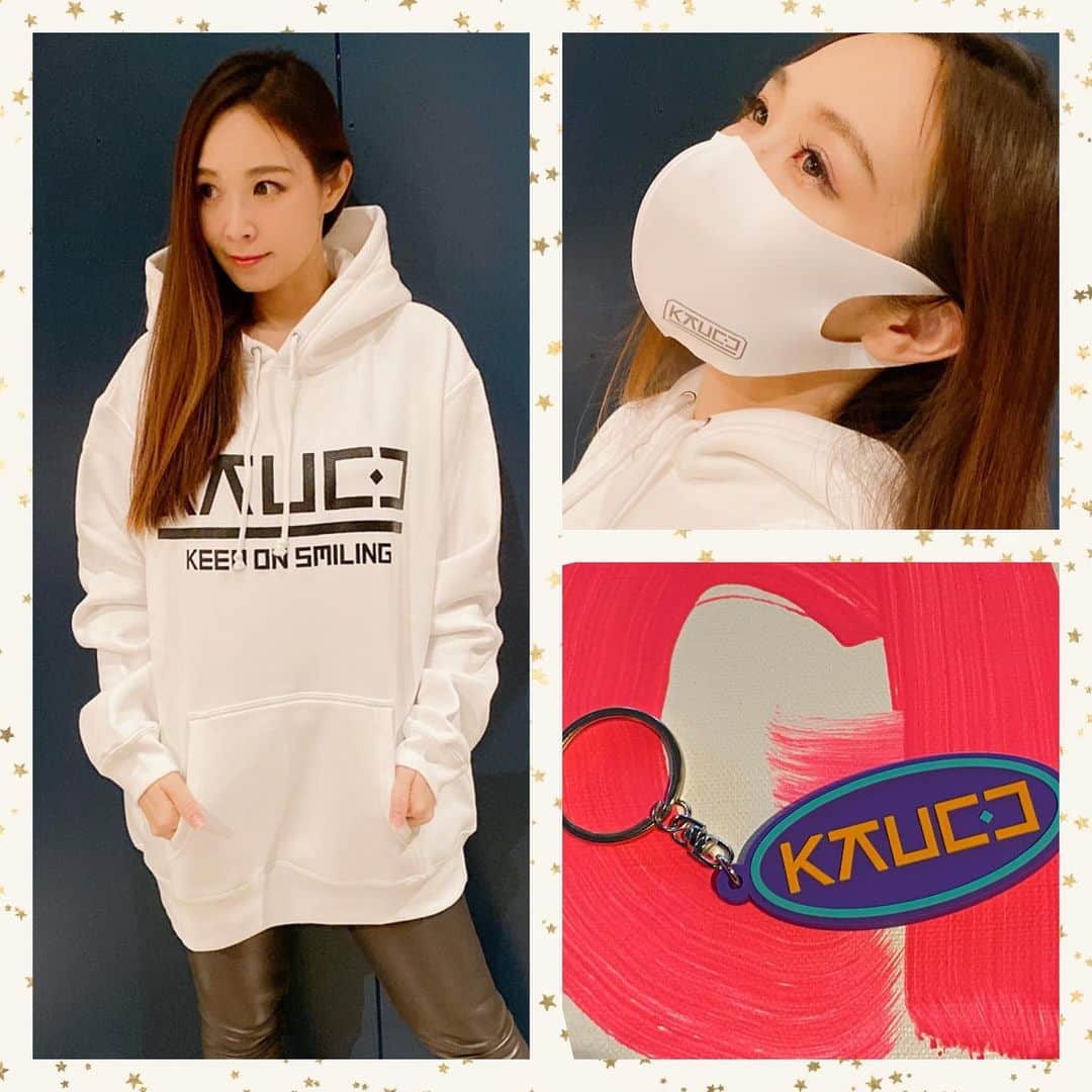 愛内里菜のインスタグラム：「本日9日　お昼12時‼️﻿ Rオフィシャルグッズ販売開始✨✨✨﻿ ﻿ 垣内倶楽部﻿ KKUC.C グッズだよー👍☺️﻿ 普段使いにもバッチリオッケーだよね👍☺️﻿ ﻿私が着てるのはXL 詳しくはHPに✏️  お買い求めは﻿ 垣内りかオフィシャルHPの﻿ オンラインショップから✨﻿ http://rikakakiuchi.com/﻿ ﻿ パーカーは﻿ SサイズからXXLまでご用意👍✨﻿ ﻿ ライブは延期になってしまったけど🥲﻿ この連休で何かできるよう﻿ 企画練ってますので﻿ 待っててね‼️☺️﻿ ﻿ ﻿ ﻿ Twitter﻿ @RRikakakiuchi﻿ ﻿ R 1stアルバム「Ring」﻿ 各配信サイトでリリース！﻿ R/垣内りかオフィシャルHPより﻿ WEBショップでも発売中！﻿ ﻿ ﻿ ﻿ 😆YouTubeチャンネル登録よろしくね😆﻿ 愛内里菜改め「R〜アール」オフィシャルチャンネル﻿ 「歌ってみた」﻿ ﻿ 😆TikTokもフォローよろしくね😆﻿ R_愛内里菜﻿ https://www.tiktok.com/@r_aiuchirina_official﻿  ﻿ ﻿ ﻿ #ビゴライブ　#生配信﻿ #愛内里菜 改め#R として #歌手 再始動﻿ #垣内りか #垣内倶楽部 #バンド #バンド名 ﻿ #ライブハウス #ライブ #一体化 #絆 #盛り上がりたい #会いたい﻿ #感謝 #リスタート #アニバーサリー#20周年﻿ #YouTube﻿ #ユーチューバー#TikTok﻿」