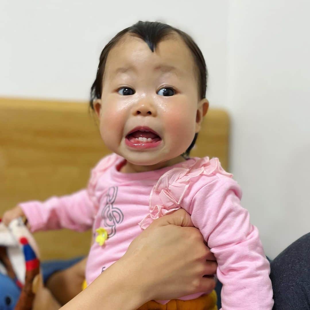 ぽるぽるちゃんさんのインスタグラム写真 ぽるぽるちゃんinstagram 今日はお姉ちゃんが体調不良でこの人は退屈そうでした あーした元気になーれ 夜にはだいぶ元気になってご飯が食べたいと連呼していたので大丈夫なはず 三連休スタート こどものいる