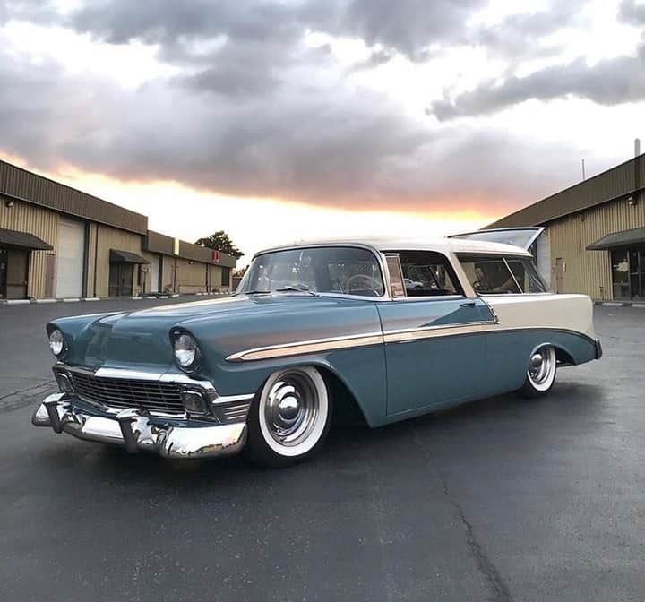 Classics Dailyさんのインスタグラム写真 - (Classics DailyInstagram)「#ClassicsFeature _____ 1956 Chevrolet Nomad. @nomadhenry _____ #classiccar #musclecar #americanmuscle #hotrod #protouring #prostreet #restomod #classicsdaily #streetrod #streetcar #customcar #hotrods #streetrods」1月9日 1時01分 - classicsdaily