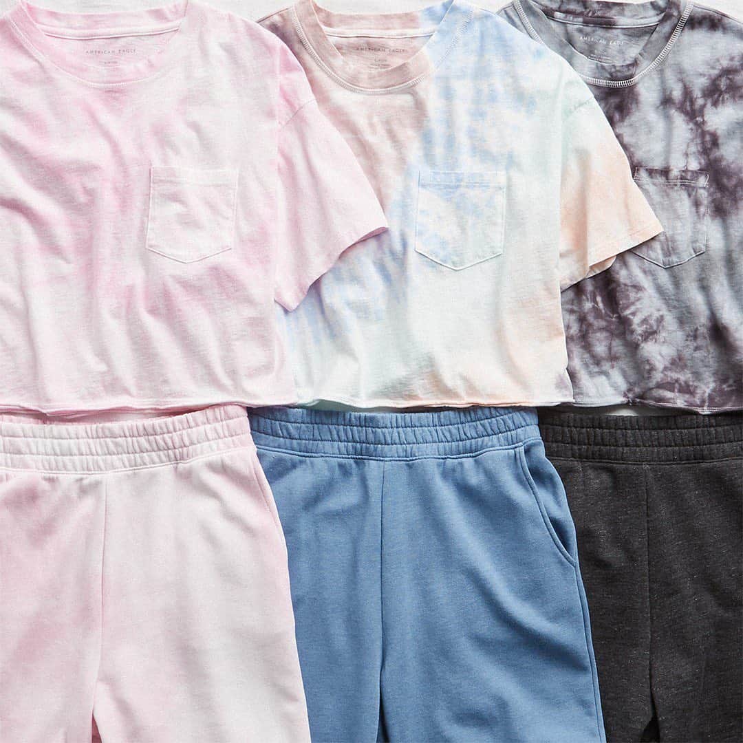 American Eagleのインスタグラム：「Matching sets are always a good idea, and you can quote us on that one 😌」