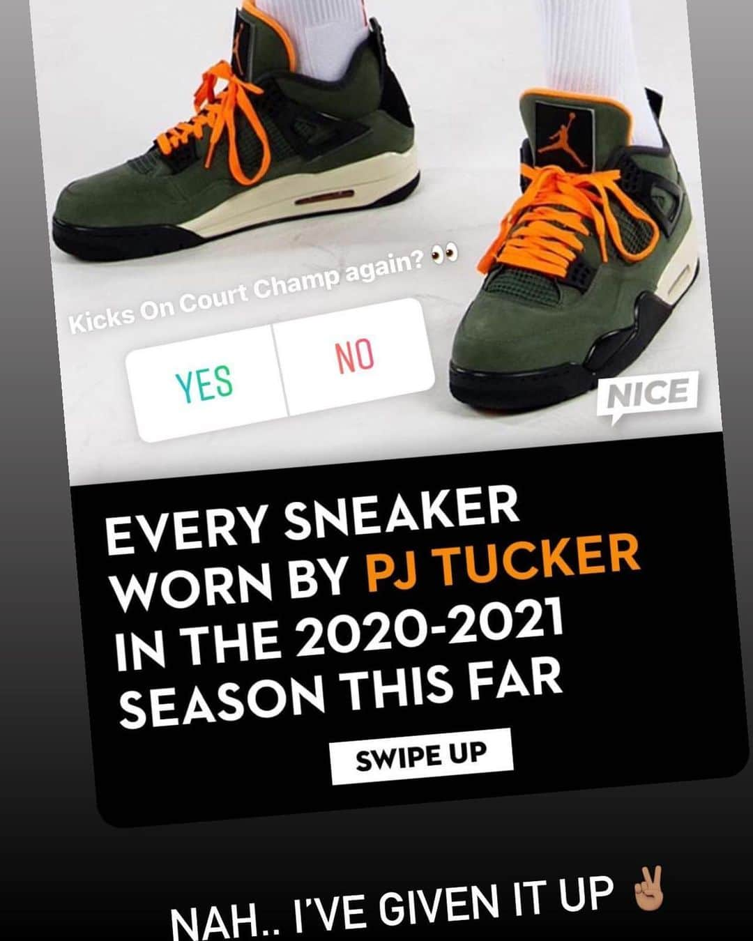 Nice Kicksさんのインスタグラム写真 - (Nice KicksInstagram)「PJ Tucker says he’s done defending his #KicksOnCourt crown 👀 The kicks he’s worn this season say otherwise. LINK IN BIO to see every pair he’s brought out thus far. 👟🔥」1月9日 1時56分 - nicekicks