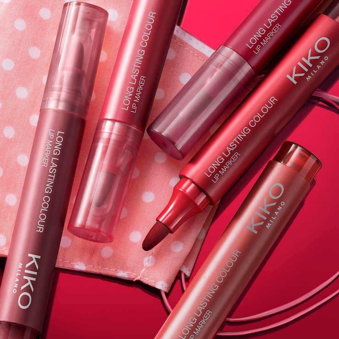 KIKO MILANOさんのインスタグラム写真 - (KIKO MILANOInstagram)「Get a #liplook that stands out 🌟 Shop our Long Lasting Colour Lip Markers for a non-transfer matte finish that lasts for up to 10 hours 😍  Shades 107, 104, 106, 105, 111」1月9日 2時01分 - kikomilano