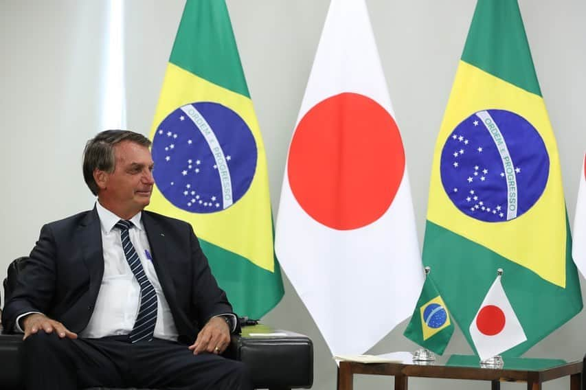 ジルマ・ルセフさんのインスタグラム写真 - (ジルマ・ルセフInstagram)「O Presidente Jair Bolsonaro se encontrou, na manhã desta sexta-feira (8), com Motegi Toshimitsu, Ministro dos Negócios Estrangeiros do Japão. A reunião aconteceu no Palácio do Planalto.  Fotos: Marcos Corrêa/PR」1月9日 2時17分 - presidenciadobrasil