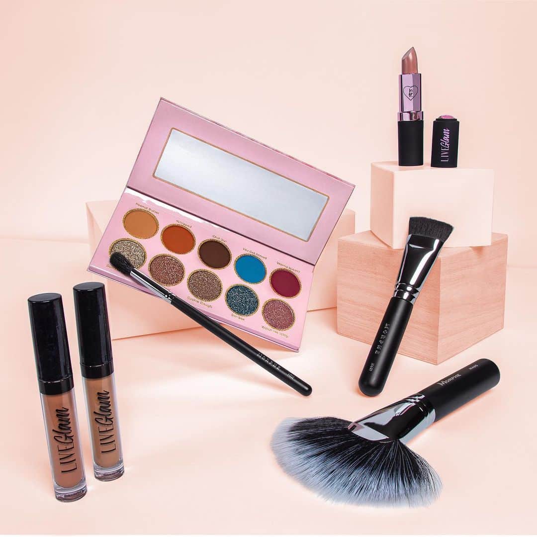 LiveGlamのインスタグラム：「Get your glam on with our current #LiveGlam collections! ✨😍 What products are you most excited to try?! #LiveGlamFam」