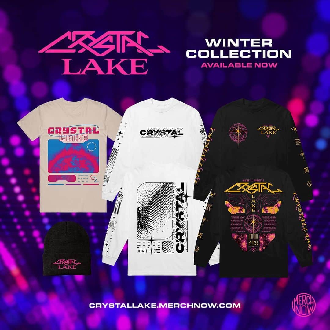 Crystal Lakeのインスタグラム：「❄️ Winter collection now available at crystallake.merchnow.com」
