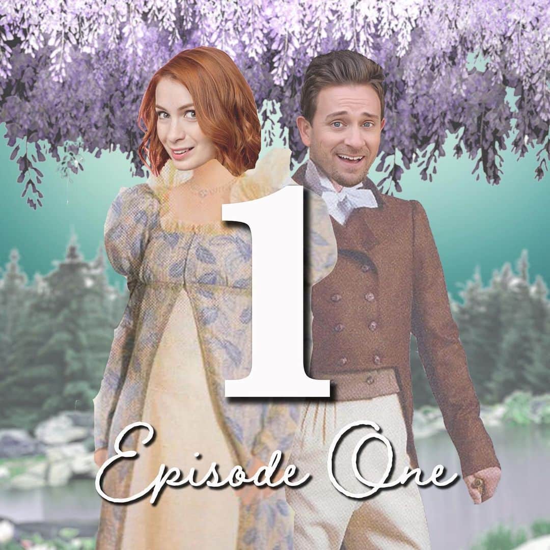 フェリシア・デイのインスタグラム：「It’s up! Escape from the craziness of the world to corset-vile! On iTunes or wherever you get podcasts! Check the link in my bio!」