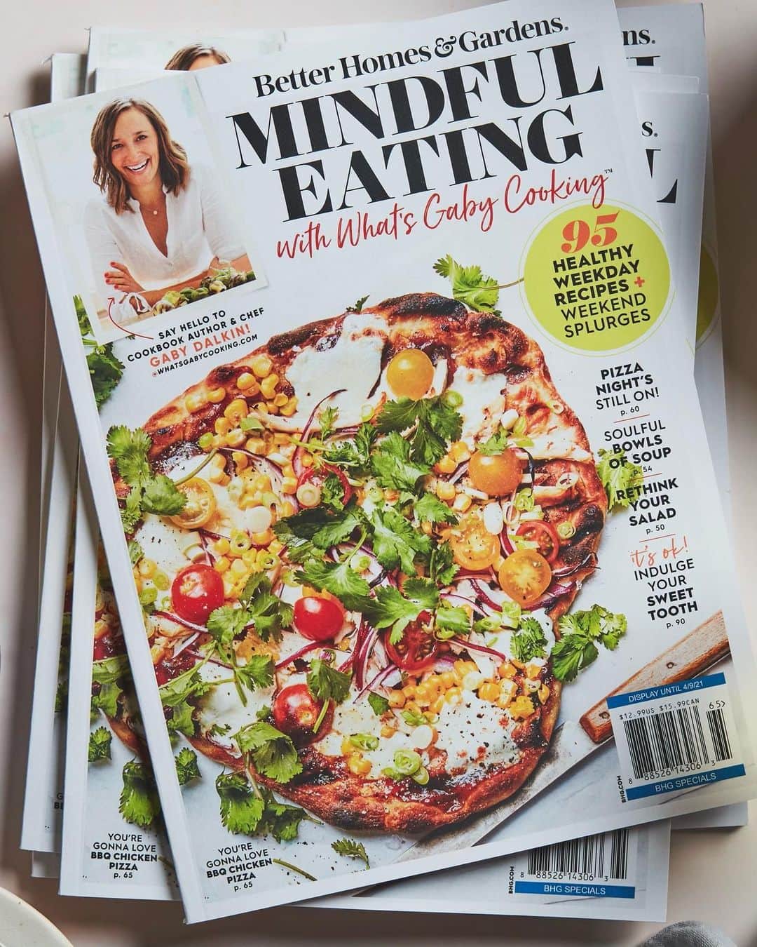 Gaby Dalkinのインスタグラム：「Guys!!! We’ve been keeping a secret but cats officially outta the bag! WE LAUNCHED A MAGAZINE!!! Couldn’t be more excited to bring this beauty into the world!   My debut issue with @betterhomesandgardens hits newsstands TODAY and it’s available everywhere magazines are sold or on my website! We’ve been working on this for 12+ months with the most amazing team at BHG along with my 2 besties @mattarmendariz and @adamfoodstyle and my fairy godmother @lauriebuck and it’s loaded with 95+ recipes that are mostly-nutritious for the week and a little more indulgent on the weekend aka my fav way to eat!! All the gorgeous propping is done by @stephaniehanes @amypaliwoda and @genasigala! It’s the perfect guide to kicking off the year and I cannot wait for you guys to see all the love we poured into this!! Snag a copy this weekend!! Love you guys to the moon and back!! Cannot wait to hear what you think! ❤️❤️❤️」