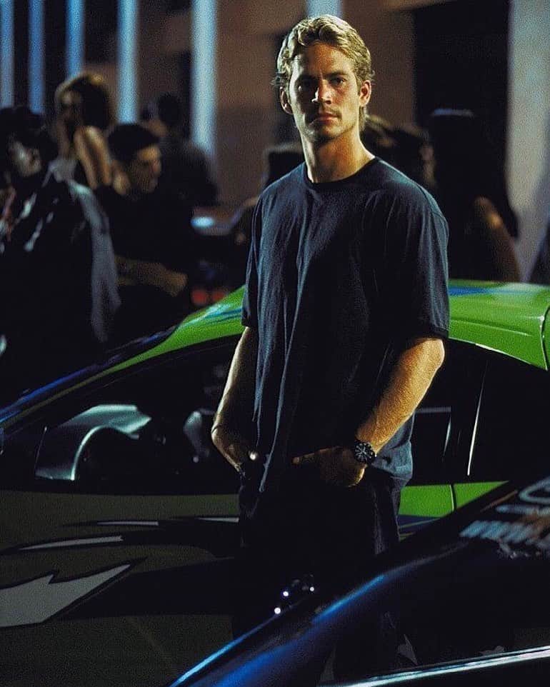 ポール・ウォーカーのインスタグラム：「On this #FastFriday, can you name which one of #TheFastSaga films this shot of Paul Walker is from? On your mark, get set, comment your guess below! 🏁 #TeamPW」