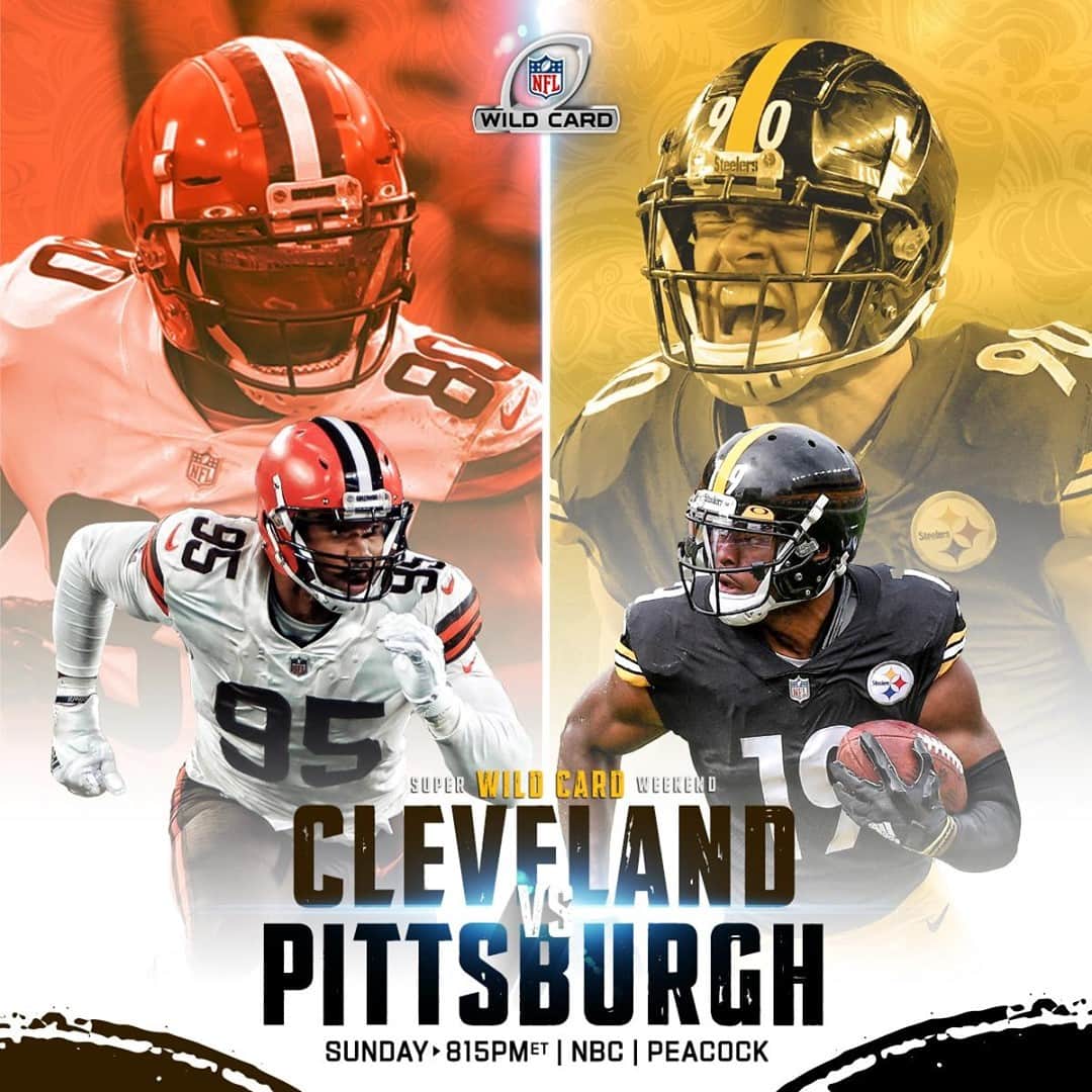NFLさんのインスタグラム写真 - (NFLInstagram)「Two @ClevelandBrowns vs. @Steelers games weren't enough.⁣ ⁣ Better make it three. #SuperWildCard⁣ ⁣ 📺: #CLEvsPIT  Sunday 8:15pm ET on NBC⁣ 📱: NFL app // Yahoo Sports app」1月9日 13時00分 - nfl