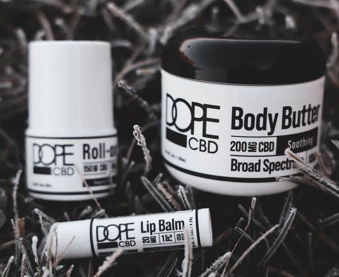 DOPEのインスタグラム：「Check out our CBD Topical collection!  Available at dope.com」