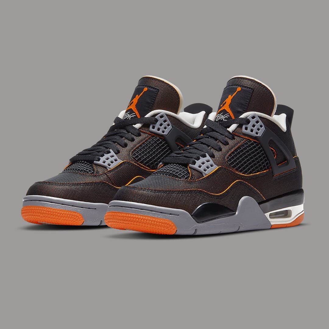 HYPEBEASTさんのインスタグラム写真 - (HYPEBEASTInstagram)「@hypebeastkicks: @jumpman23 has provided an official look at the women's exclusive Air Jordan 4 " Starfish." This particular design is unique because of the way in which its upper contrasts. Fine mesh exteriors of this women’s-focused rendition are predominantly hued in stark black, but they also come layered with orange paneling underneath which is almost gives the kicks a glowing effect depending on which angle you gaze at them. Additionally, the edges of the overlays are slightly exposed and give way for “Starfish” trim to add even further vibrance. These are set to drop on January 21 for $190 USD via SNKRS.⁠⠀ Photo: @nike」1月9日 5時10分 - hypebeast