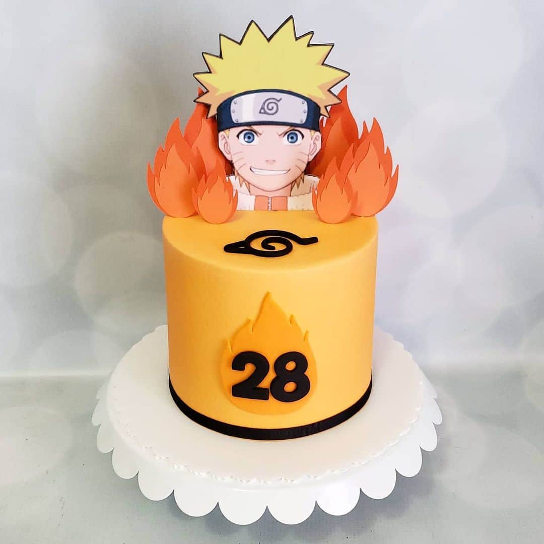 Honey Bee Cakesさんのインスタグラム写真 - (Honey Bee CakesInstagram)「Naruto Cake Topper by @_paperprettiesbyili_」1月9日 5時41分 - matthawkonline