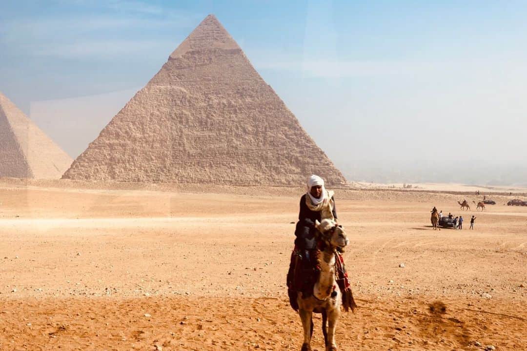 坂井幹さんのインスタグラム写真 - (坂井幹Instagram)「. . EGYPT🇪🇬-Sphinx . #egypt  #Sphinx #pyramid」1月9日 5時55分 - motokisakai16