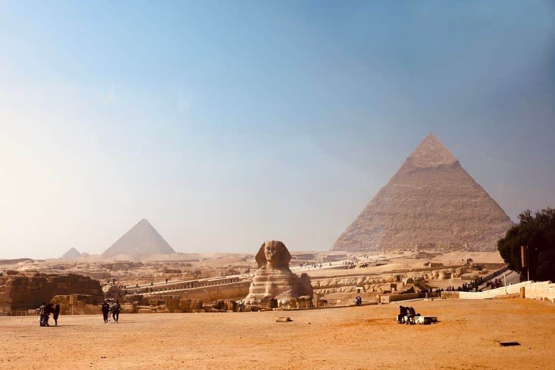のインスタグラム：「. . EGYPT🇪🇬-Sphinx . #egypt  #Sphinx #pyramid」