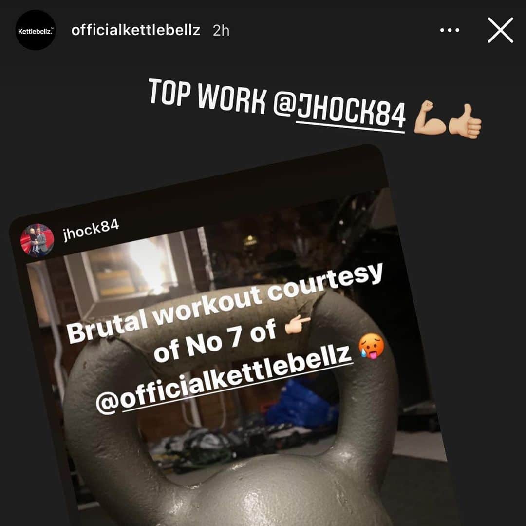 Edward Wildingのインスタグラム：「Love the response from people already with the @officialkettlebellz WORKOUTS 💪🏼 Keep letting us know when you’re doing the workouts and the times you’re getting too 💪🏼👌🏼 IF YOU WANT TO GET INVOLVED head over to @officialkettlebellz and give the workouts a whirl 🥵💪🏼🙌🏼 @officialkettlebellz @officialkettlebellz @officialkettlebellz #kettlebellz #grablifebythebellz」