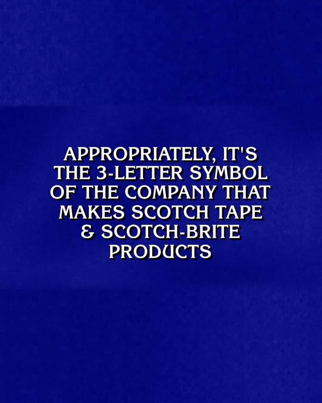 3M（スリーエム）のインスタグラム：「We'll take #3M mentions for $1,000.   Curiosity and the pursuit of knowledge matter. Thank you, #AlexTrebek, for keeping us curious on @Jeopardy for 36 years.」