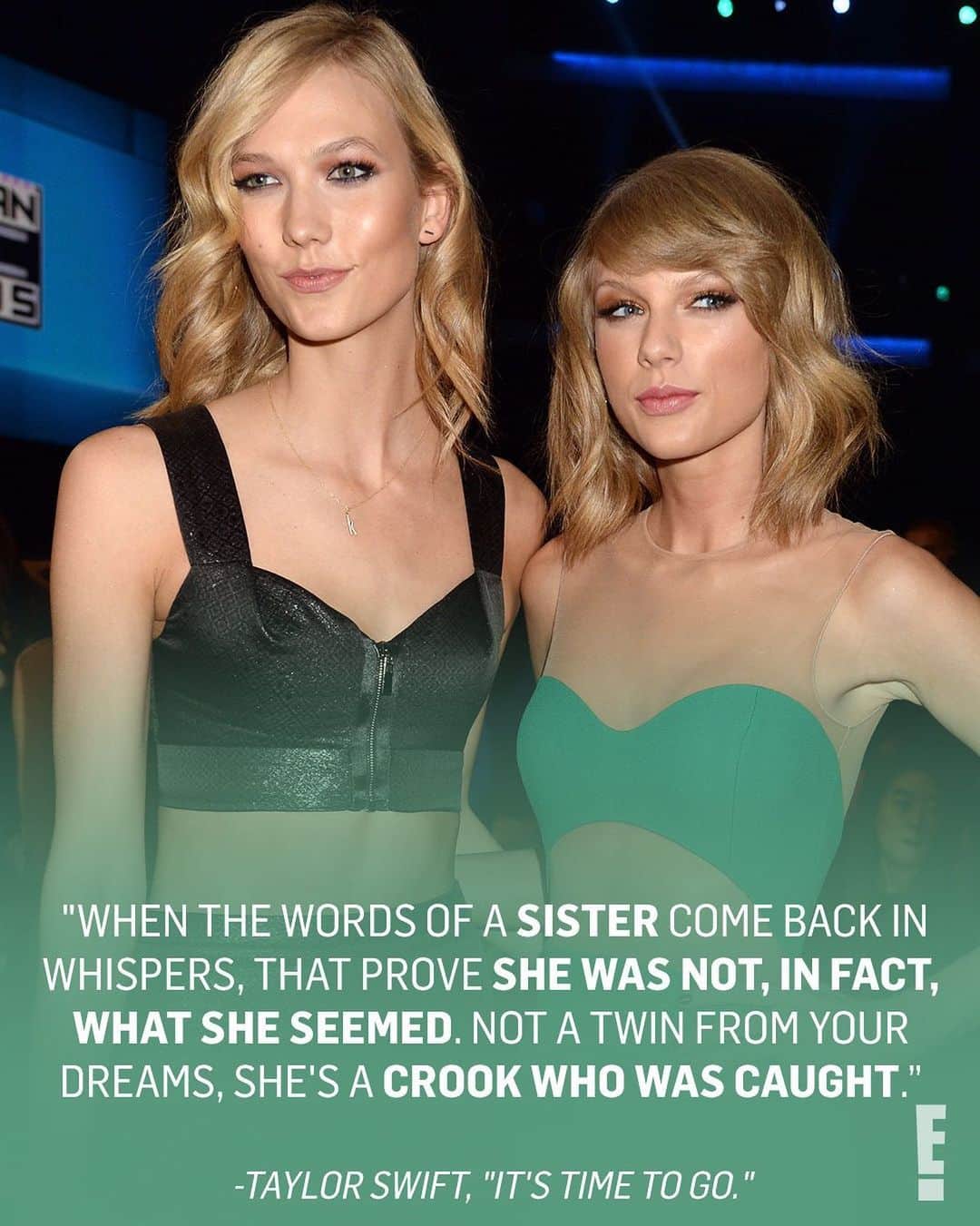 E! Onlineさんのインスタグラム写真 - (E! OnlineInstagram)「After Taylor Swift released two new bonus tracks, fans started speculating that they may be about her friendship with Karlie Kloss. 👀 Taylor explained the meaning behind both songs herself at the link in bi🥚. (📷: Getty Images)」1月9日 7時25分 - enews