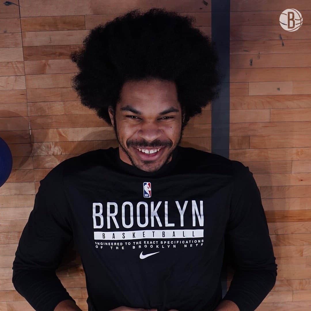 Brooklyn Netsさんのインスタグラム写真 - (Brooklyn NetsInstagram)「Really just getting familiar with the hardwood」1月9日 8時31分 - brooklynnets