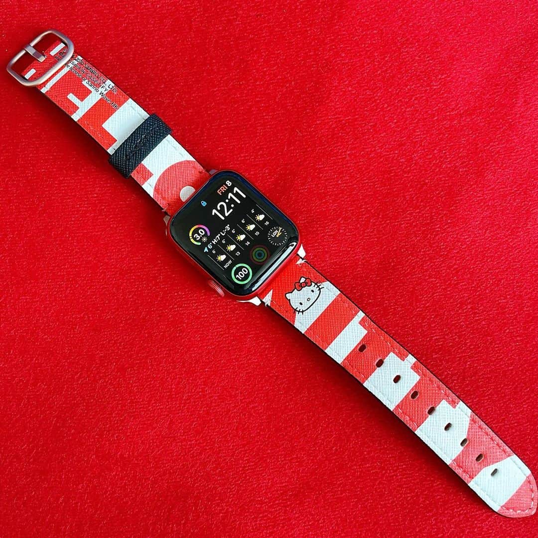 榊原あやのインスタグラム：「#HelloKitty x #CASETiFY 🍎  #ハローキティ #サンリオ #キティラー #キティ活 #ピューロアンバサダー #ハロスイアンバサダー #Sanrio #HelloKittyLover」