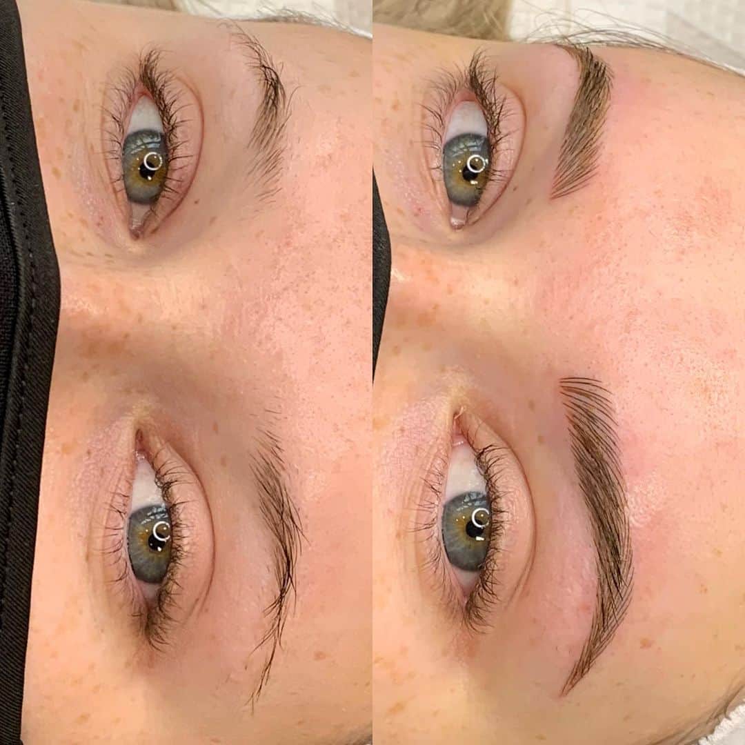 Haley Wightさんのインスタグラム写真 - (Haley WightInstagram)「In love with these 😍  Interested in getting Microblading by me? Just call the studio at (971)337-5401 or visit our website at studiomeraki.net 😊 . . #microblading #cosmetictattoo #brows #eyebrows #portland #oregon #microbladedeyebrows #microbladed #meraki #ombrebrows #microblade #portlandmicroblade #portlandmicroblading #oregonmicroblade #oregonmicroblading」1月9日 8時55分 - cosmobyhaley