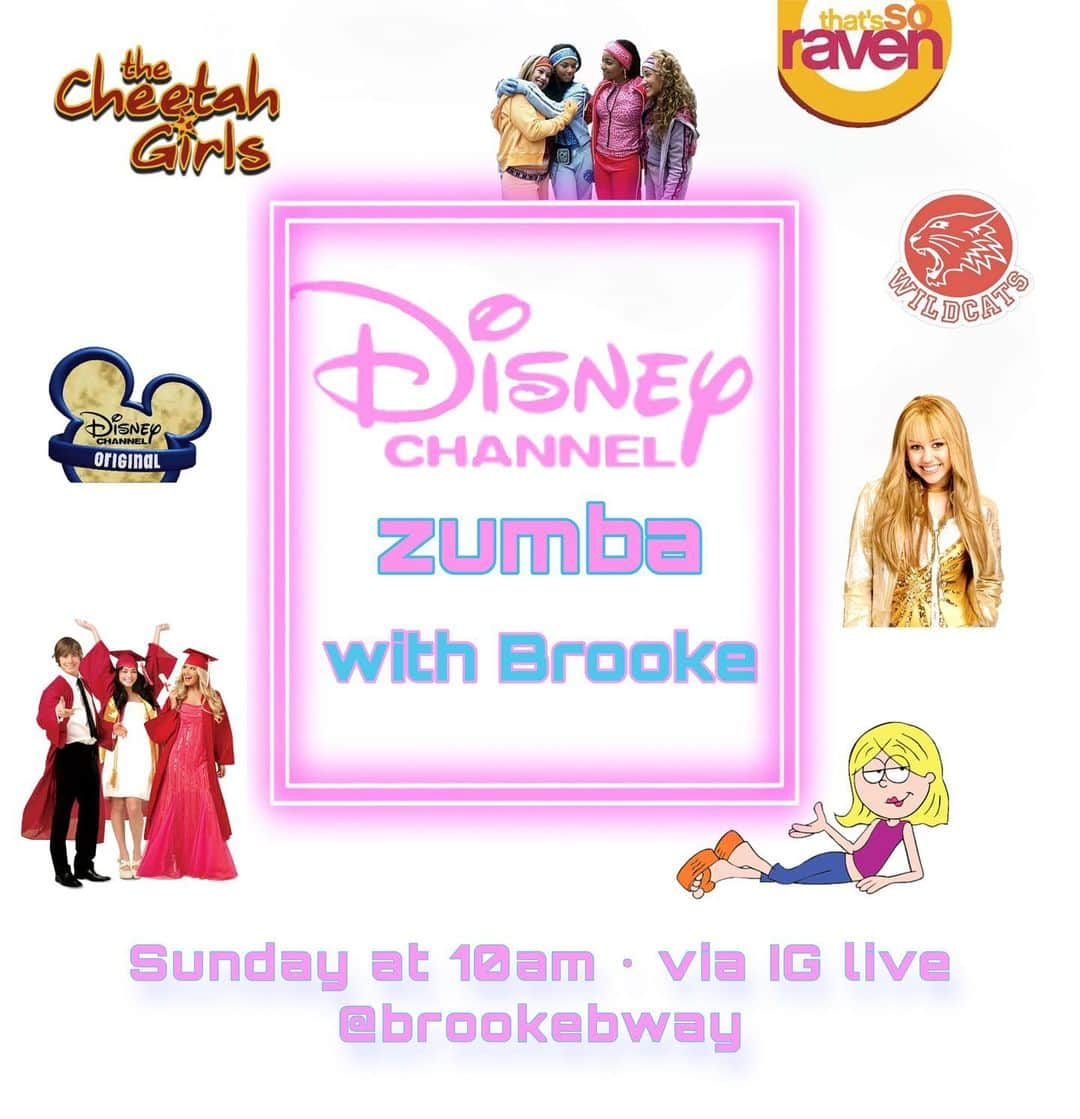 リン・マニュエル・ミランダのインスタグラム：「It’s official!!! Come dance with me to your favorite Disney Channel throwback songs!✨✨✨ this Sunday (1/10) at 10am est LIVE on IG! (Suggested $5 donation to my venmo @ Brooke-Ranson is appreciated but not required 🥳) #disney #dance #fitness #zumba #disneychannel #hannahmontana #danceparty」