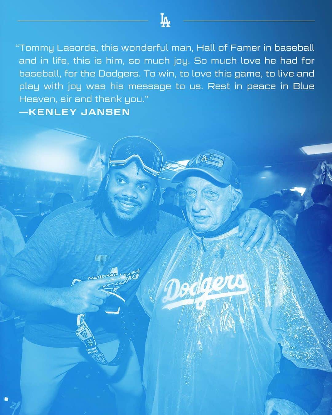 Los Angeles Dodgersさんのインスタグラム写真 - (Los Angeles DodgersInstagram)「Remembering a baseball legend.」1月9日 10時01分 - dodgers