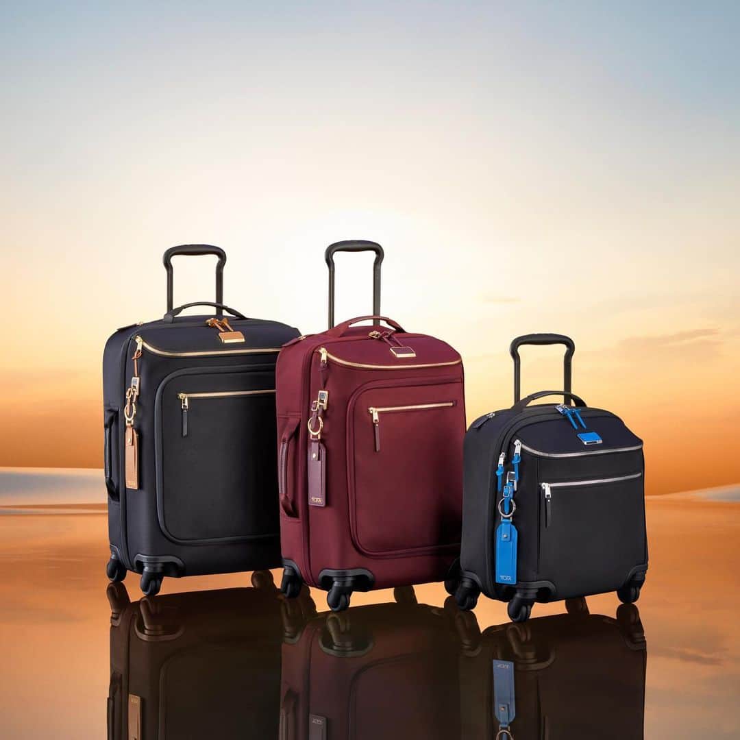 のインスタグラム：「Now with a monogram patch and TUMI Accents compatibility, we've redesigned Voyageur travel to be more customizable than ever. #PerfectingTheJourney」