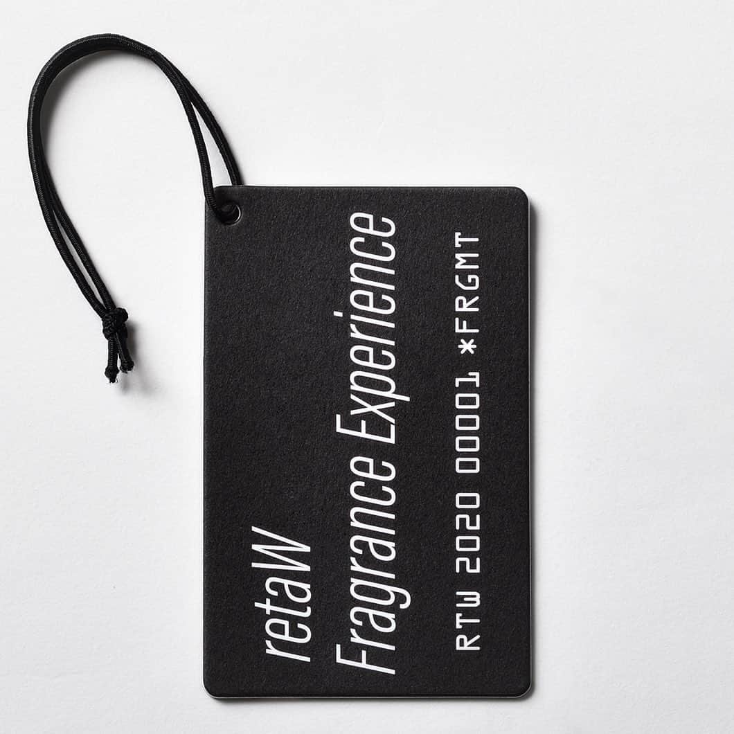 リトゥさんのインスタグラム写真 - (リトゥInstagram)「Restock / Hoodie Card Tag set / FRGMT* black（Fragrance Experience） *online store only #retaW #retaWtokyo #retaWstoreHARAJUKU #retaWstoreTSUBAME」1月9日 11時15分 - retawtokyo