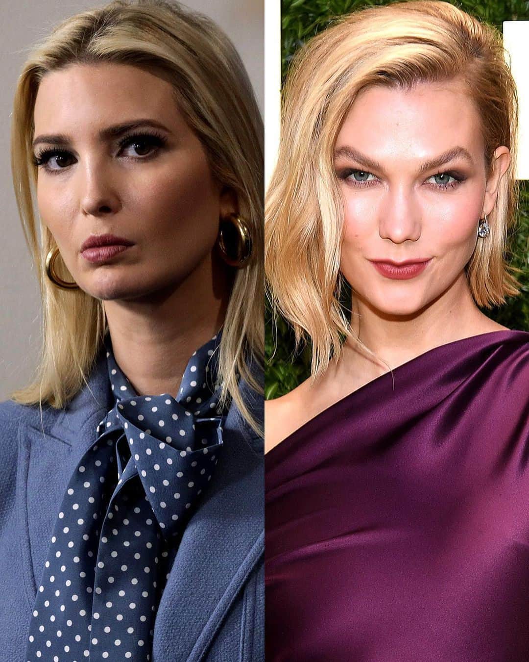 Just Jaredさんのインスタグラム写真 - (Just JaredInstagram)「An insider has revealed how Ivanka Trump allegedly reacted to sister-in-law Karlie Kloss’ tweet about her this week. Tap this photo at the LINK IN BIO for the full story. #KarlieKloss #IvankaTrump Photos: Getty」1月9日 11時22分 - justjared