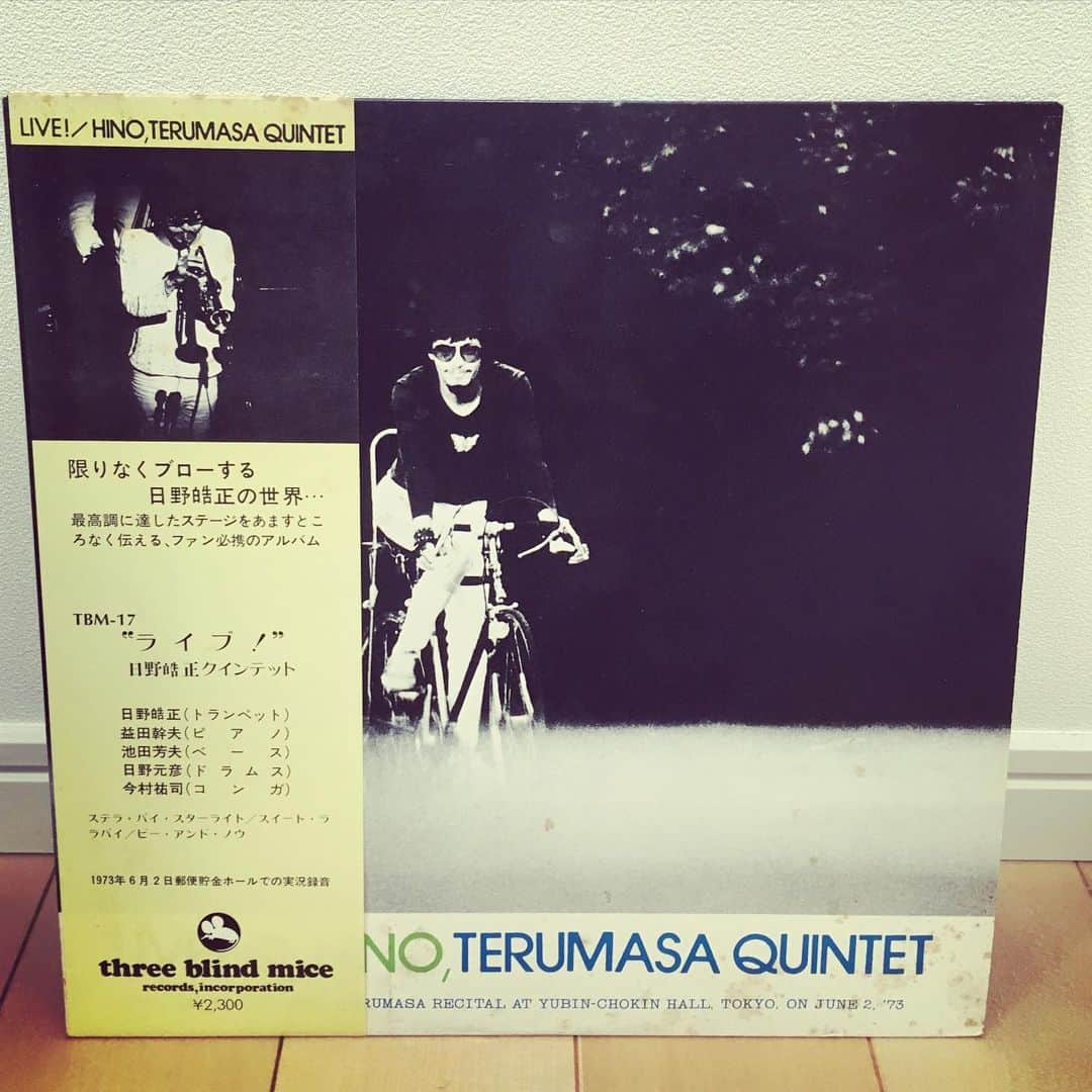 山口隆さんのインスタグラム写真 - (山口隆Instagram)「サンボマスターの横浜アリーナでのワンマンライブに勇気をくれる素晴らしいレコード。」1月9日 11時39分 - yamaguchi_sbm