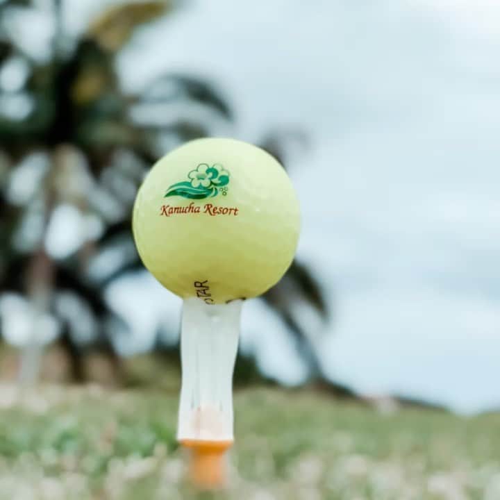 長嶺菜菜子のインスタグラム：「. 新春ゴルフ⛳️﻿ 今がゴルフシーズン真っ只中の沖縄。﻿ ﻿ 今回はゴルフありきで﻿ カヌチャリゾートに宿泊。﻿ ﻿ コース初心者の妹と﻿ コース4.5年ぶりの私﻿ ﻿ 😶😐﻿ ﻿ 池ぽちゃありーの﻿ パター何回も失敗しーので﻿ 色々ドタバタゴルフだったけど。﻿ ﻿ スコアはさておき﻿ ﻿ ホテル敷地内にある﻿ 海を見渡せるコースで﻿ ﻿ のんびりと﻿ 気を使わず﻿ ゴルフを楽しめたーー🏌️‍♀️﻿ ﻿ 練習では力入ってたけど、﻿ コースでは力まずにボールをとらえられた！はず。﻿ ﻿ インスタストーリーで、﻿ 力を抜く方法について﻿ アドバイスをくださった皆様、﻿ 本当にありがとう😊🙏﻿ ﻿ おかげで﻿ 今までで1番力が抜けたゴルフができた。﻿ ﻿ ちゃんと当たったらやぱ楽しい。﻿ ﻿ ﻿ ﻿ はて。悩み。﻿ ボールに当たるし﻿ 真っ直ぐ飛ぶんだけど﻿ 距離が伸びない。﻿ ﻿ 何が原因🤔﻿ 練習不足なのはその通りだけど。﻿ ﻿ フォーム見るためにスローで撮影。﻿ 改善点、なんだろか。﻿ ﻿ 誰か教えてー🥺🙏﻿ ﻿ ─︎─︎─︎─︎─︎─︎─︎─︎─︎─︎﻿ ﻿ @kanucha_resort   #沖縄﻿ #かぬちゃ﻿ #カヌチャ﻿ #カヌチャは街だ ﻿ #カヌチャリゾート ﻿ #カヌチャリアンアンバサダー﻿ #カヌチャでゴルフ ﻿ #カヌチャゴルフコース #ハピまーる」