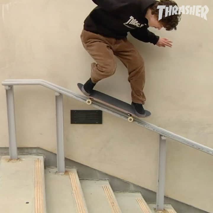 スラッシャーのインスタグラム：「👉🏾 @hoseapeeters ‘Candid’ part is LIVE on all Thrasher channels 🛰 Filmed by @lambo_austin」