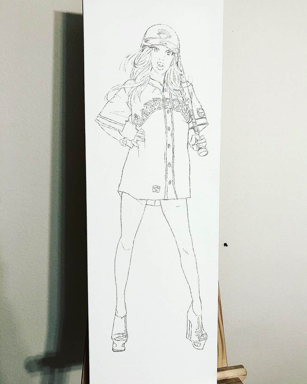 井上三太さんのインスタグラム写真 - (井上三太Instagram)「Drawing ✏️  Work in progress.」2月7日 16時56分 - santainoue