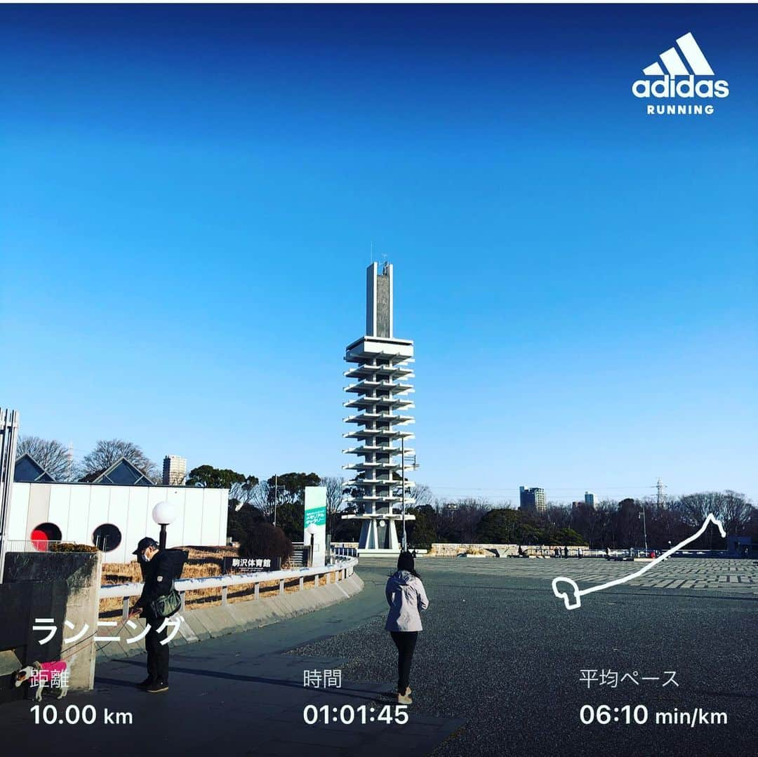 橋本塁さんのインスタグラム写真 - (橋本塁Instagram)「おはようございます！ 朝ラン10km終了！ 今日も晴天で走りやすかったです！ 心身ともに健康で。 今日は写真展準備！  #stingrun #朝ラン #玉ラン #adidas #adidasultraboost  #run #running #ランニング　#心身ともに健康に #東京 #中目黒」2月7日 8時52分 - ruihashimoto