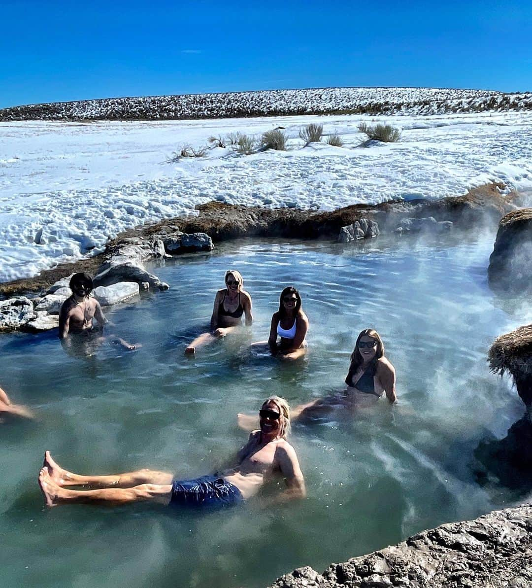 ダニカ・パトリックさんのインスタグラム写真 - (ダニカ・パトリックInstagram)「First time to a hot spring. Doing things for the first time seems to be the name of the game for me these days. Um, awesome!!!!! Doing things for the first time brings back a child like quality to life. ✨」2月7日 9時32分 - danicapatrick